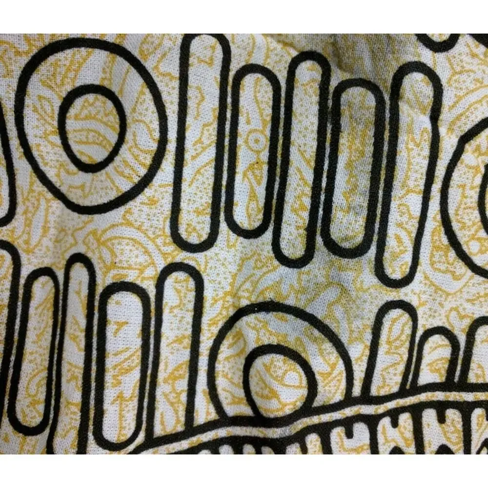 Pottery Barn Wall Art Elephant Tapestry 80x50" Hand Made Screen Print IMPERFECT - Picture 5 of 6